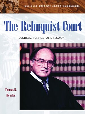 cover image of The Rehnquist Court